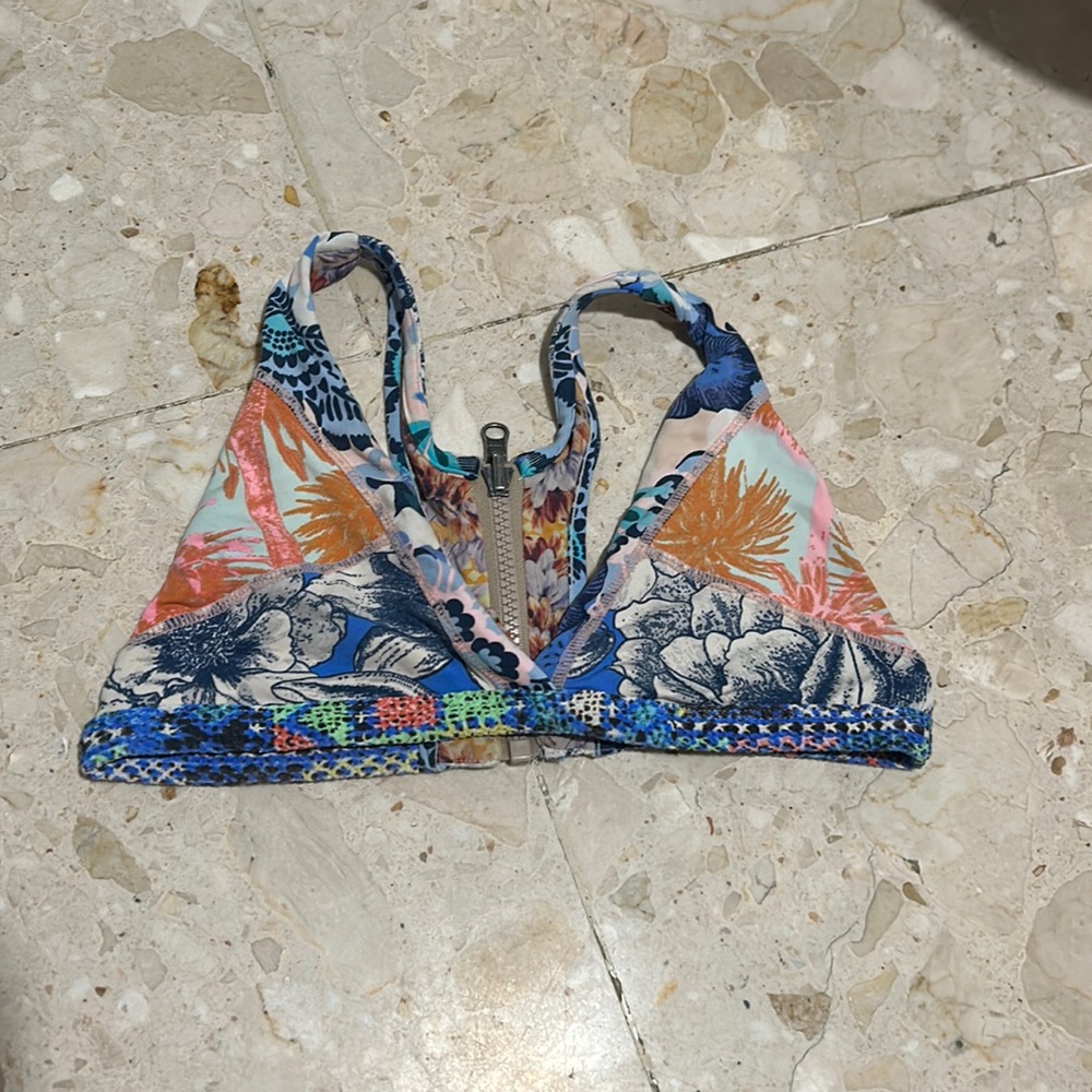 Maaji Bikini top reversible with zipper